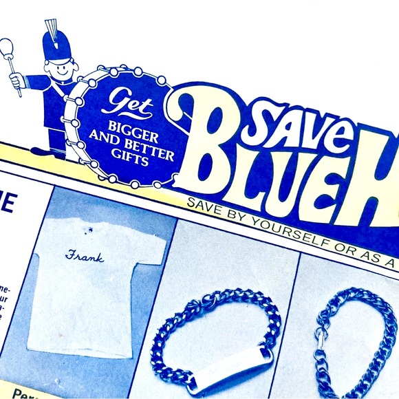 Vintage Blue Horse Shopping Flyer - Picture 2 of 4